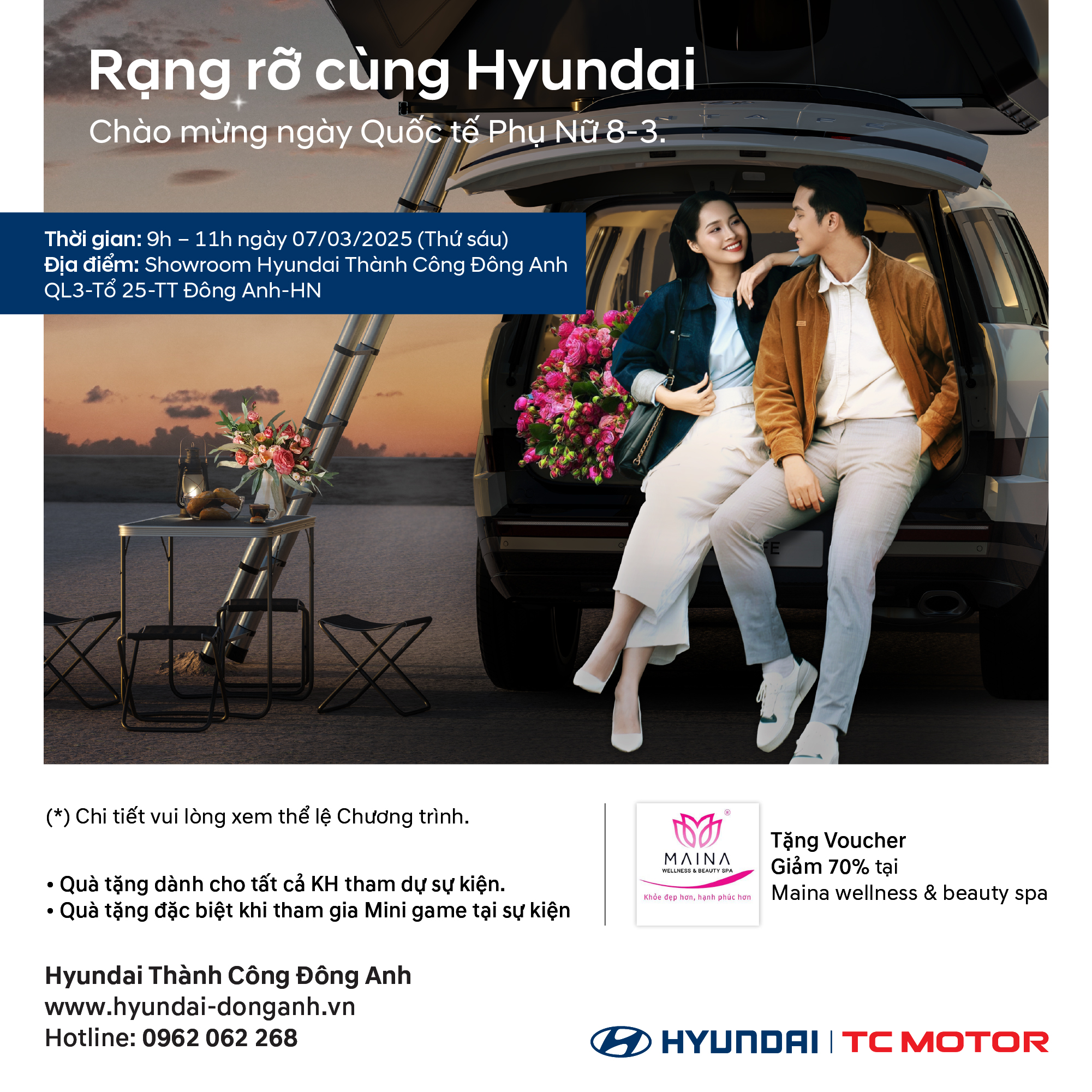 RẠNG RỠ CÙNG HYUNDAI-PHỤ NỮ RẠNG RỠ & TỎA SÁNG